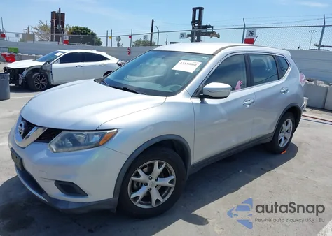 2015 Nissan Rogue S from USA, damaged, VIN KNMAT2MT9FP590095